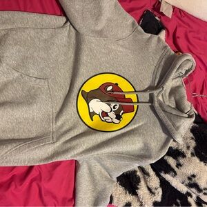 Gray Graphic Hoodie